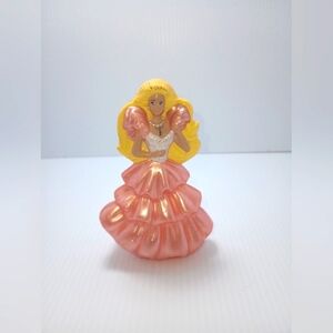 Mcdonalds Sparkle Eyes Barbie Mattel Toy. Release Pink Glitter Dress. 1992.